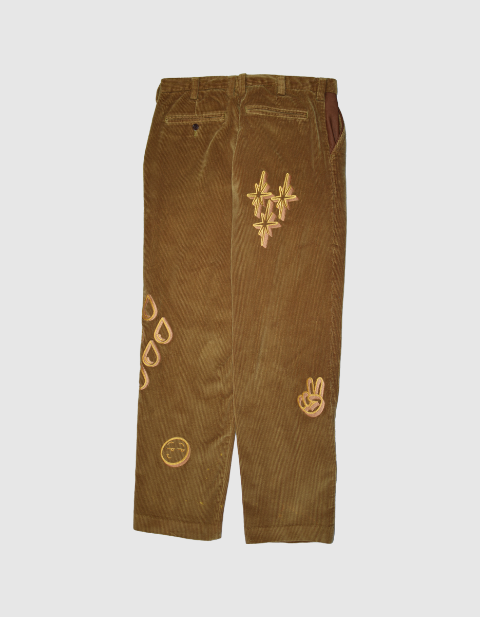 HBK Corduroy Pant - Peach Gold