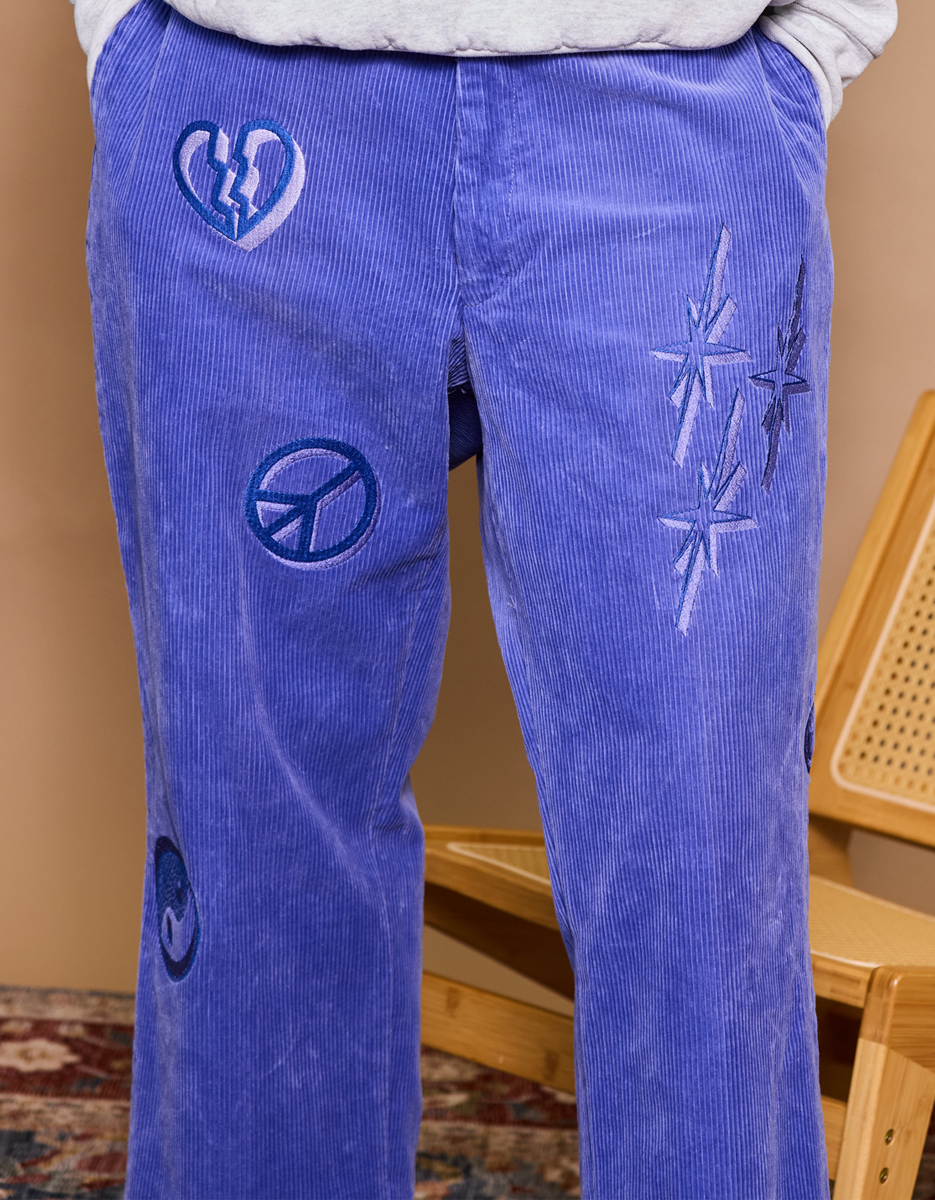 HBK Corduroy Pant - Violet Beauregarde