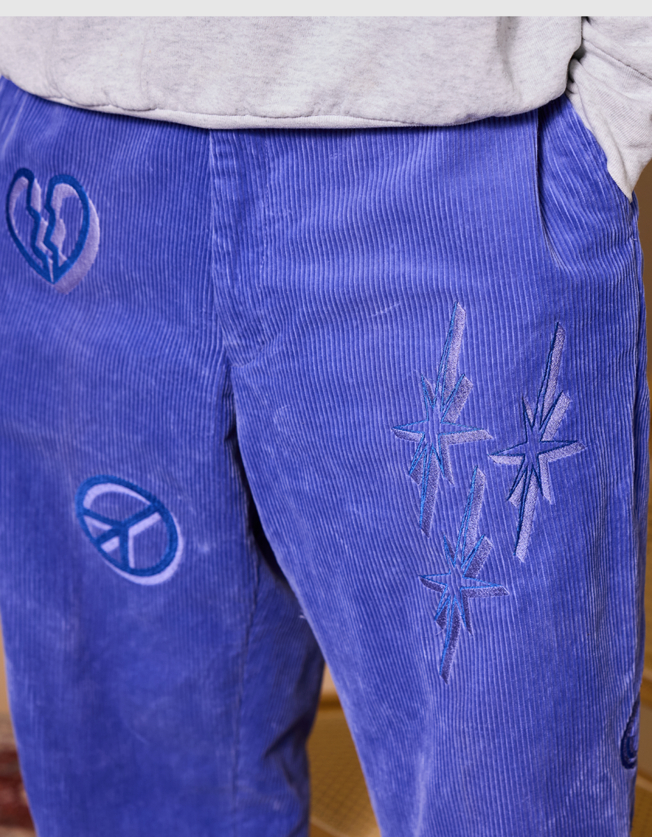 HBK Corduroy Pant - Violet Beauregarde