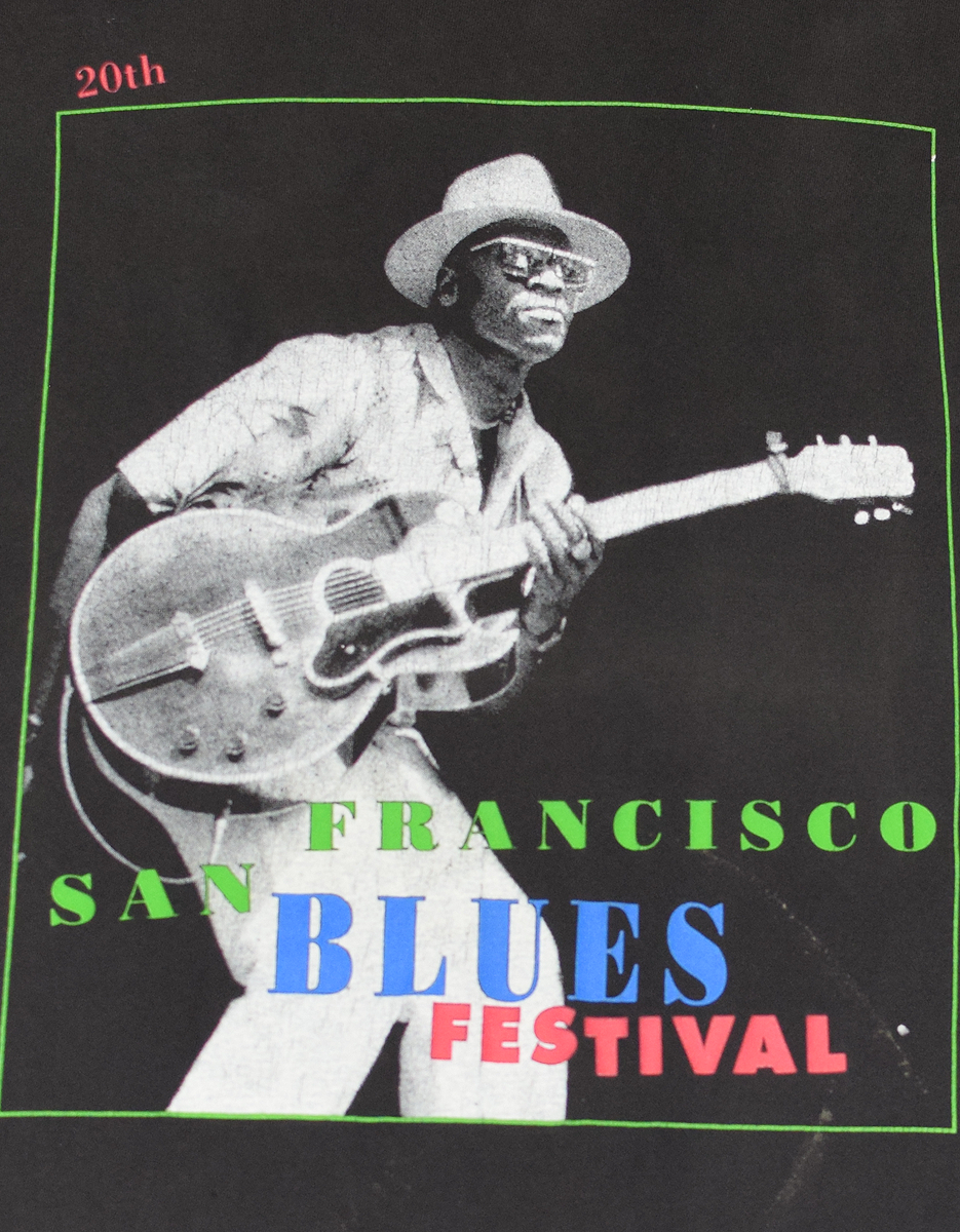 Vintage 20th San Francisco Blues Festival Shirt
