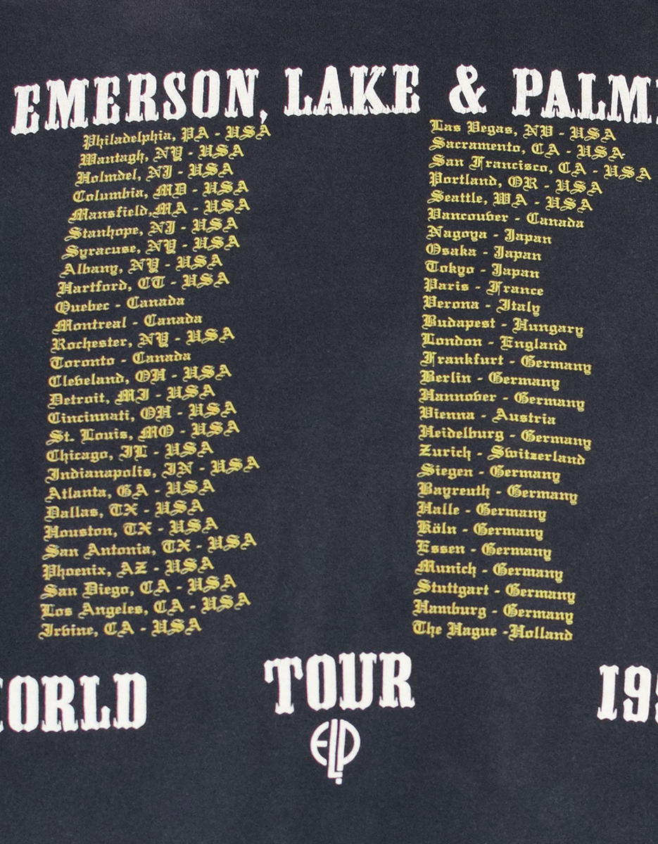 Vintage Emerson Lake & Palmer Tour Shirt