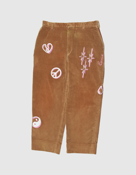 HBK Corduroy Pant - Raspberry Iced Tea