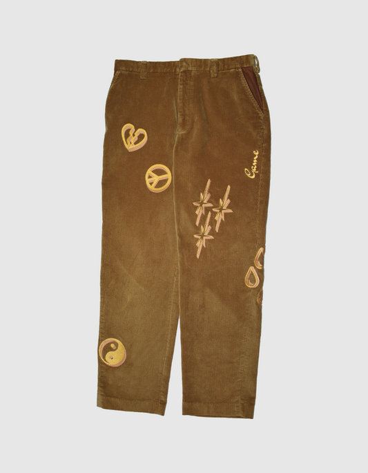 HBK Corduroy Pant - Peach Gold