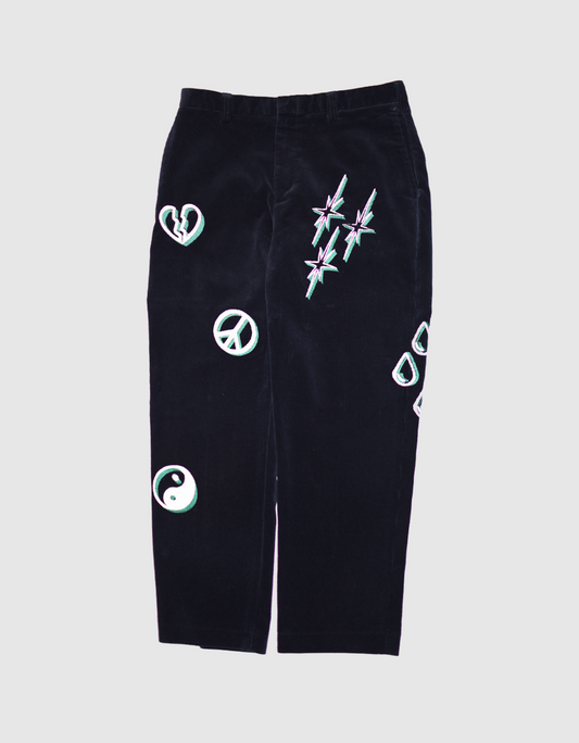 HBK Corduroy Pant - Dark/Forest Green